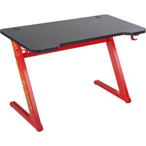 BeMatik - Gaming and PC table with feet in 'Z' 120 x 60 x 75 cm