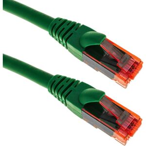 20 m ultra-flexible green Cat. 6a utp Ethernet network cable - Bematik