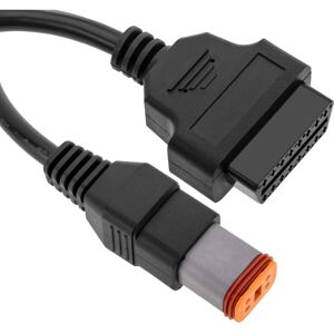 Bematik - OBD2 4 pin diagnostic cable compatible with Harley Davidson motorcycles