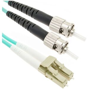 OM4 multimode fiber optic cable mmf duplex 50µm/125µm lc-st 5m - Bematik