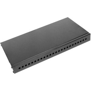 Optical Fiber Patch Panel 1U fc black 24 - Bematik