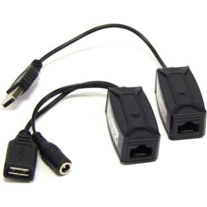 BeMatik - USB 1.1 Extension Cable AM - 1xAH (UTP 300m)