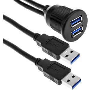 Usb extension cable 3.0 for embed 1 m Type-A Male to Female - Bematik