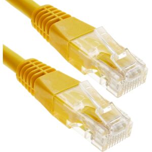 15 m yellow Cat. 6 utp Ethernet network cable - Bematik