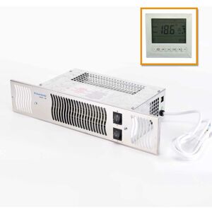 MANISSA Diamond Electric Kitchen Plinth Heater 1.9kw with Stainless Steel Grille