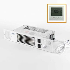 MANISSA Diamond Electric Kitchen Plinth Heater 1.9kw with White Grille