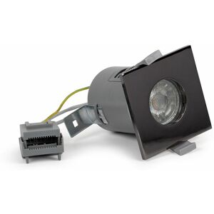 Se Home - Black Nickel GU10 Square Fire Rated Downlight - IP65