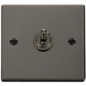 Se Home - Black Nickel Intermediate 10AX Toggle Light Switch