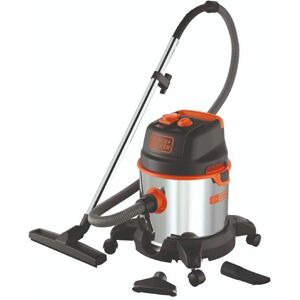 BLACK+ DE Black+de - black+decker BXVC20XTE 20 Litre Wet & Dry Vacuum (uk Model), 1400 w, 1.5 m Hose, 3 Extension Tubes, 3 Brushes, Tube Storage Hook, Socket