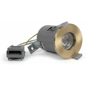 Se Home - Brushed Brass GU10 Fire Rated Downlight - IP65