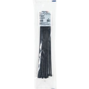 Cable Ties, Black, Nylon 540mm, Pack of 25 - Black - Hellermanntyton