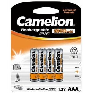 Camelion - NH-AAA1000BP4 Nickel Metal Hydride 1000mAh 1.2V rechargeable battery