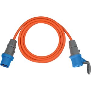 Brennenstuhl - cee Extension Cable IP44 for Camping/Maritime 5m H07RN-F 3G2.5 orange cee 230V/16A plug and socket