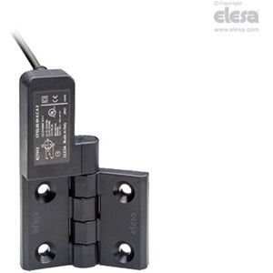 Hinges with built-in safety switch-CFSQ.60-SH-6-F-B-S-5 - Elesa