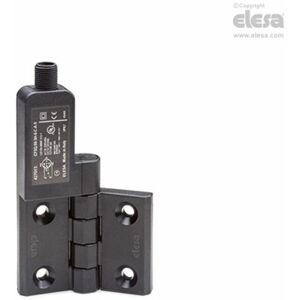 Hinges with built-in safety switch-CFSQ.60-SH-6-C-A-S - Elesa