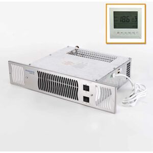 MANISSA Diamond 500 Kitchen Plinth Heater with Stainless Steel Grille & Programmer - Central Heating