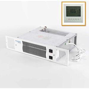 MANISSA Diamond 500 Kitchen Plinth Heater with White Grille & Programmer - Central Heating