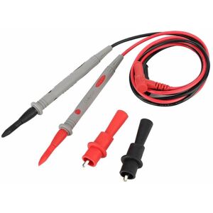 TINOR Digital Multimeter Crocodile Clip Probe Pen + 1000V 20A Test Lead Cable 90cm Safety Alligator Clips Multimeter Test Leads Accessories Kit for Most of