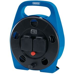 Draper - 99294 - 2-way 10m Cable Reel with led Worklight