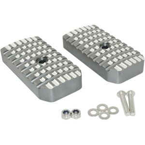 Woosien - Driver Footrests Foot Enlarge Extension Pedal For Rebel 300 500 Cmx300 Cmx500 Titanium