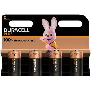 S18712 c Cell Plus Power +100% Batteries (Pack 4) DURC100PP4 - Duracell