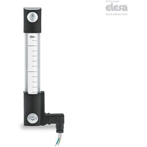 Elesa - Oil electrical level indicator-HCK.254-SST316-M12-FKM-PC-P-80-NO