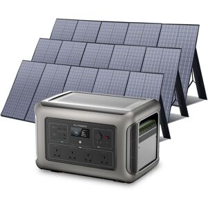 Allpowers - Home Battery Power Station LiFePO4 3168 Wh, Voice Control With 3Pcs 400W Solar Panel For Home Backup Outdoor R3500