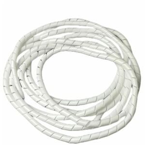 On1shelf® 25mm cable spiral band White 5m - White