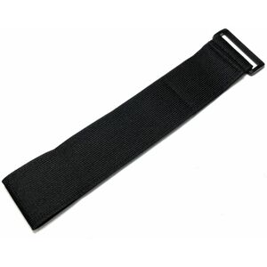 Hook&Loop Elastic Buckle Straps 50mmx1000mm X10 - Black - On1shelf