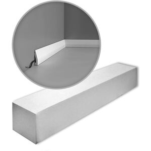 Orac Decor SX159-box AXXENT 1 Box 36 pieces Skirtings 72 m - white