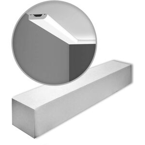 Orac Decor SX182-box AXXENT CASCADE 1 Box 21 pieces Skirtings 42 m - white