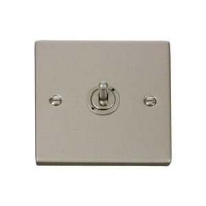 Se Home - Pearl Nickel Intermediate 10AX Toggle Light Switch