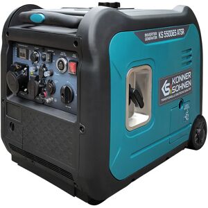 KÖNNER & SÖHNEN Petrol inverter portable generator KS 5500iES ATSR Max 5500 W