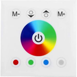 TINOR Remote Control for Wall Panel, RGBW LED Touch Panel Controller with Color Dimmer for LED Strips Remote Control for Wall Panel