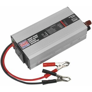 Sealey - Power Inverter Pure Sine Wave 600W 12V dc - 230V 50Hz PSI600