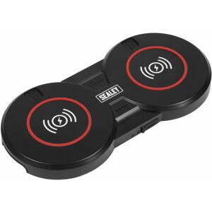 Sealey - Wireless Charging Base Double 5V2A WCB4