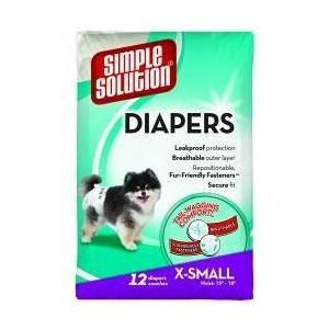 BRAMTON Simple Solution Disposable Diapers X-Small - 12pk - 988892