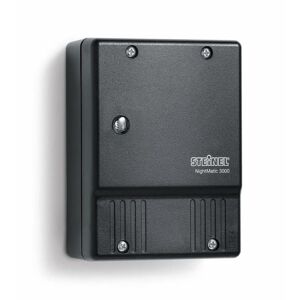 BERKFIELD HOME Steinel Photoelectric Lighting Controller NightMatic 3000 Black