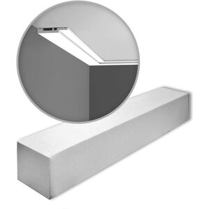 Decor SX187-box modern high line 1 Box 34 pieces Skirtings 68 m - white - Orac