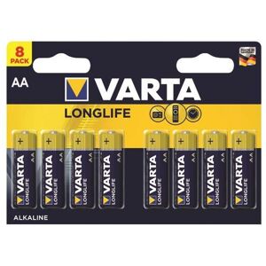 VOW Varta Longlife aa Battery Pk8 - VR55432