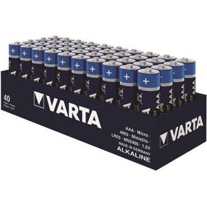 VOW Varta Longlife Pwr aaa Battery Pk40 - VR93030