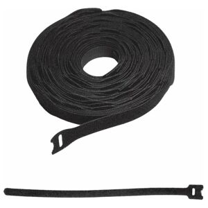 One-wrap® cable ties Black 13mmx200mm 750 Pieces (full reel) - Black - Velcro