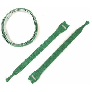 One-wrap® cable ties Green 20mmx200mm 750 Ppcs (reel) - Green - Velcro