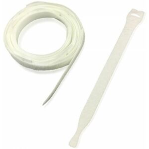 One-wrap® cable ties White 20mmx200mm 750 Pieces (full reel) - White - Velcro