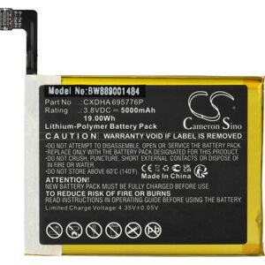 Vhbw - 1x Battery compatible with Skygolf SkyCaddie SX550 Golf-GPS Navigation System Sat Nav (5000mAh, 3.8 v, Li-polymer)