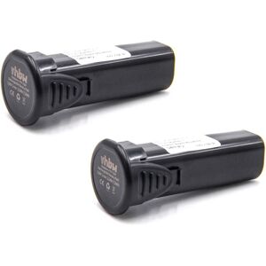 2x Battery Replacement for Panasonic EY9L10B for Power Tools (2000 mAh, Li-ion, 3.6 v) - Vhbw