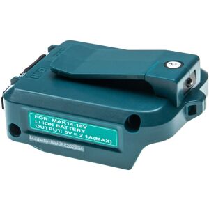 Battery Adapter compatible with Makita BL1415, 194559-8, 195443-0 Tool/Battery - For 14.4 v - 18 v / 2 a Li-ion Batteries - Vhbw