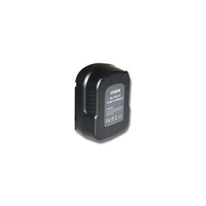 Vhbw - Battery compatible with Black & Decker BDID1202, CD1200SK, CD12SFK, CDC1200K, CDC120AK Electric Power Tools (2000mAh NiMH 12V)
