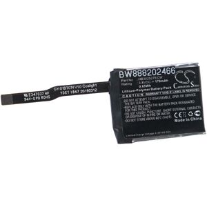 Vhbw - Battery compatible with Huawei Magic gt, TLS-B19 Mobile Phone Smartphone (170mAh, 3.8V, Li-Polymer)