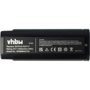 vhbw Battery compatible with Paslode Impulse IM65A F16 Power Tools, Strip Nailer (2000 mAh, NiMH, 6 V)